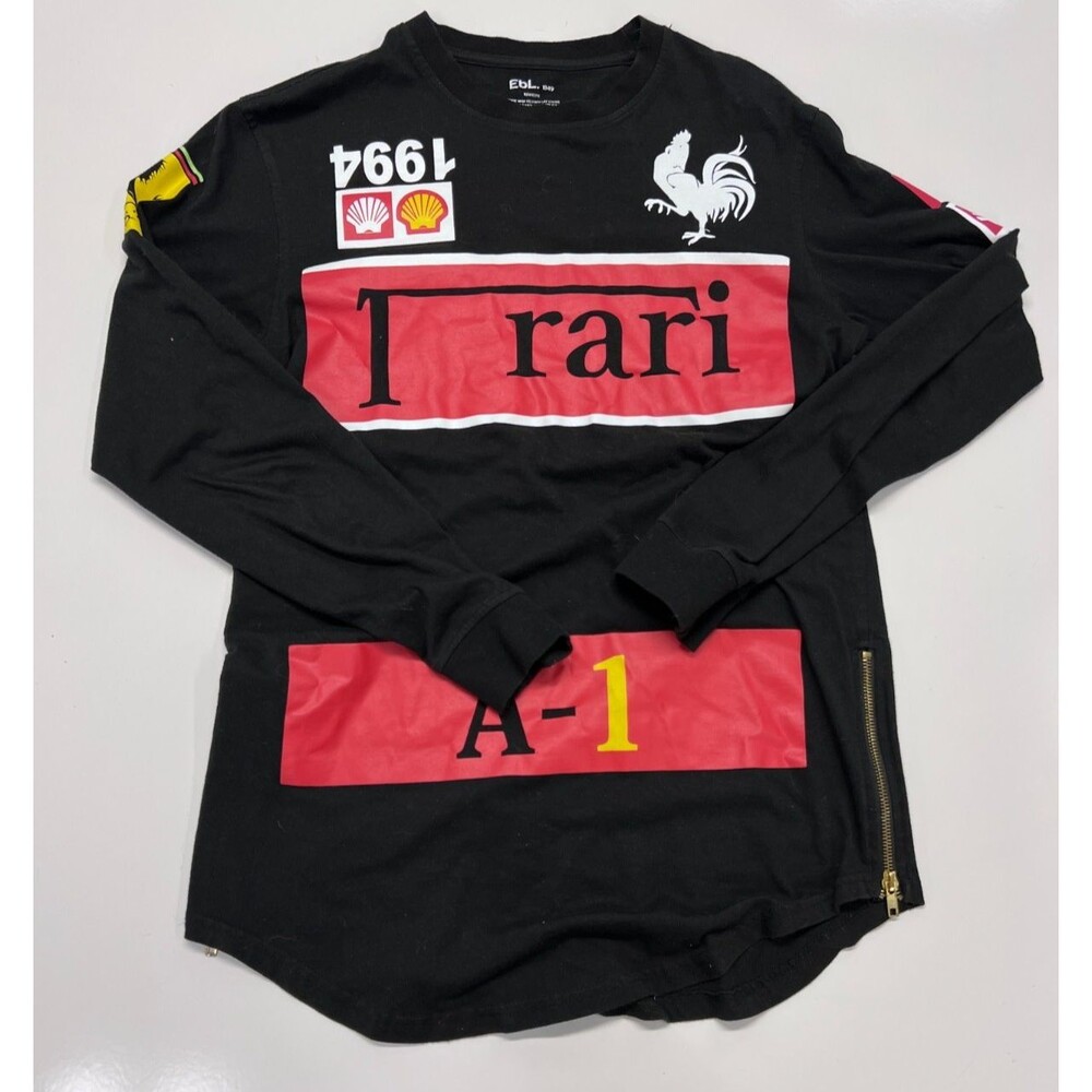EBL 1994 F1 Ferrari era shirt streetwear Shell A-1 Graphic Shirt XL